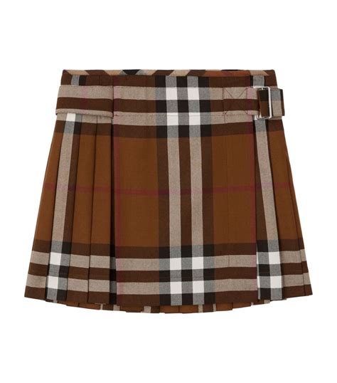 black burberry skirt|Burberry check pleated skirt.